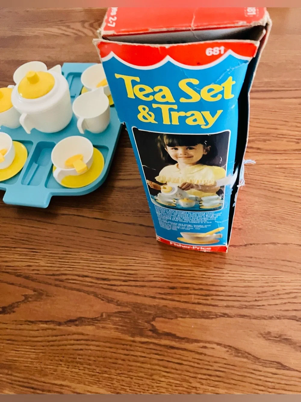 RARE Vintage 1982 Fisher-Price Tea Set | Complete with Box